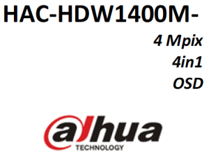 Dahua HAC-HDW1400M-0360B - HDCVI 4MP 3.6мм
